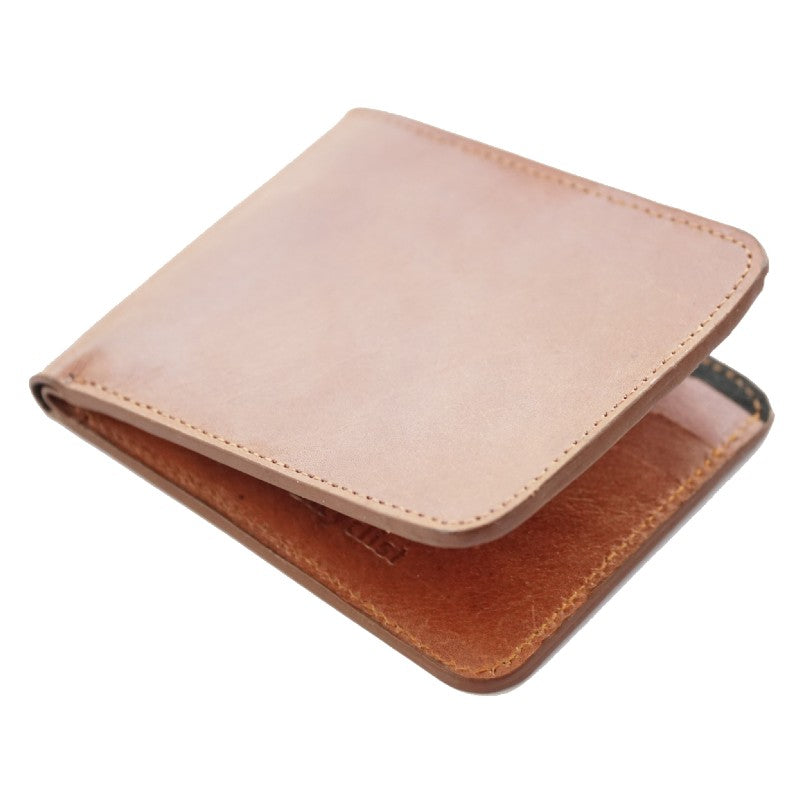 Classic Bifold Card Wallet in Tan