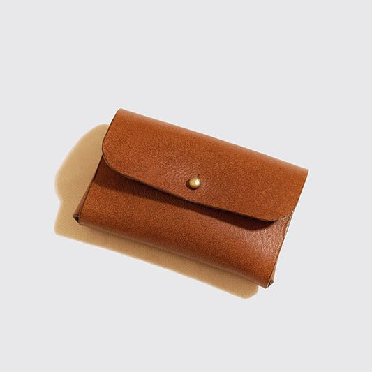 Card and Coin Holder - Bicyclist: Handmade Leather Goods Leather Goods bicyclistshop