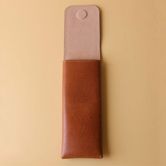 Leather Pouch for Pens - Bicyclist: Handmade Leather Goods Leather Goods bicyclistshop