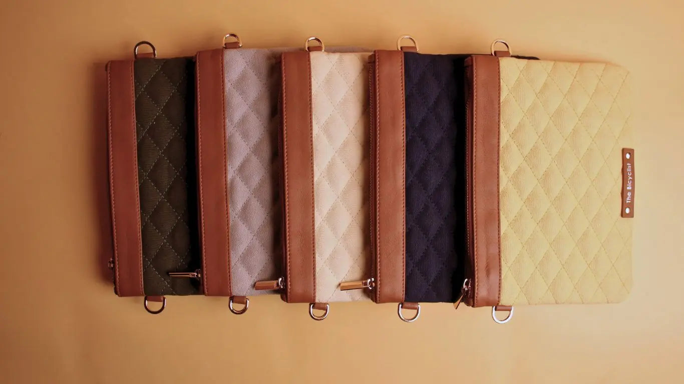 Quilted Canvas Sling Pouches