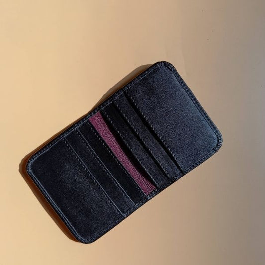 Slim Card Wallet in Black
