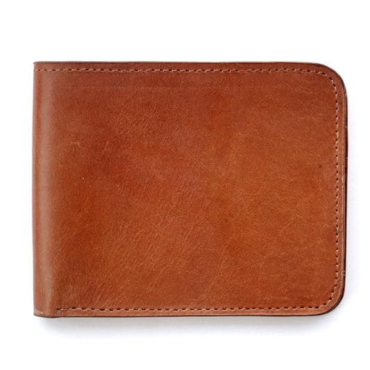 Classic Bifold Card Wallet in Tan