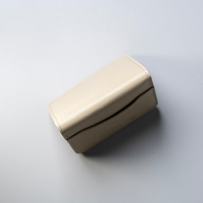 Slim Bifold Card Wallet in Off White