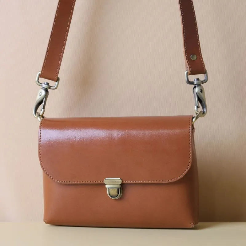 Leather crossbody shoulder bag hotsell