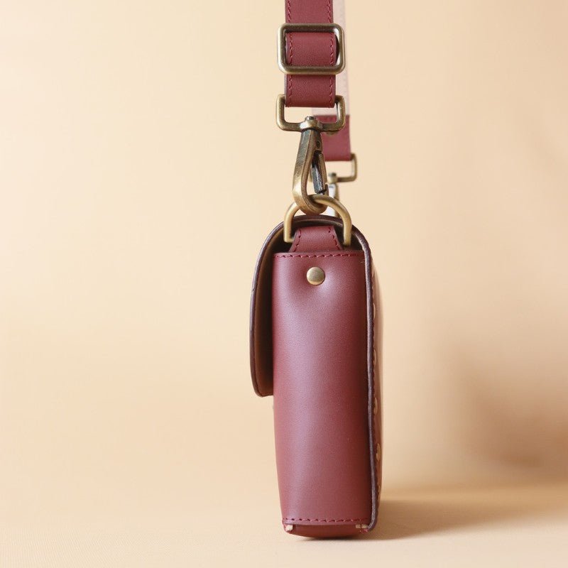 Maroon sling bag discount