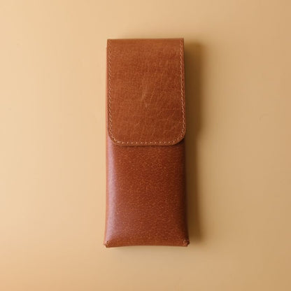 Leather Pouch for Pens - Bicyclist: Handmade Leather Goods Leather Goods bicyclistshop