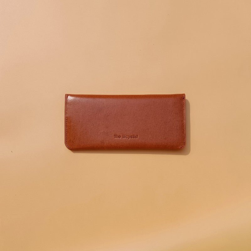 Slim Long Wallet for Women in Tan - Bicyclist: Handmade Leather Goods Leather Goods bicyclistshop