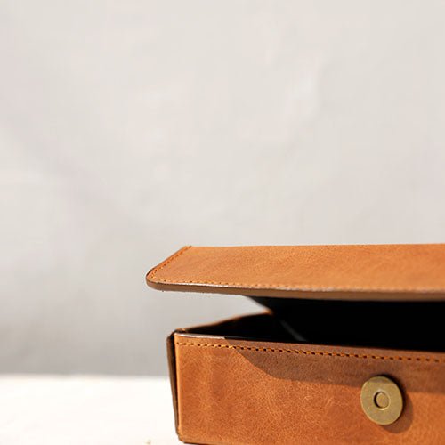Spectacle Case - Bicyclist: Handmade Leather Goods Leather Goods bicyclistshop